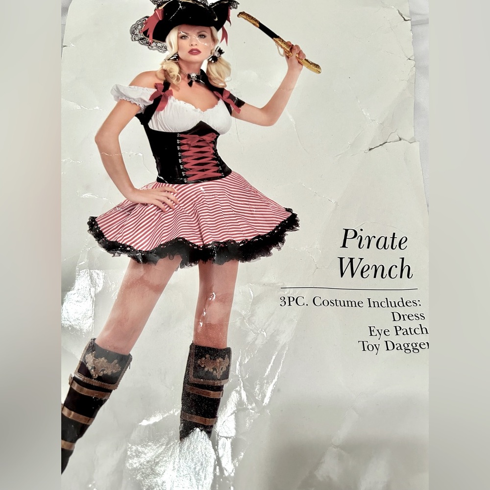 5 pc. Pírate Wench Costume
